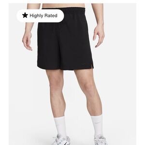 Nike Unlimited Mens XXL Dri Fit 7" Unlined Versatile Shorts Black DV9340-010